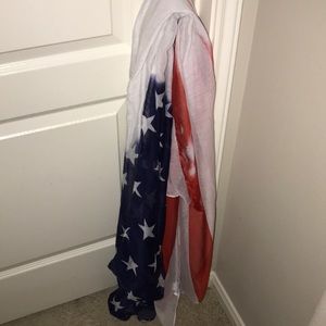 American flag scarf